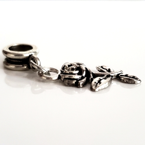 Charm pendant, ROSE 🌹 - Picture 3 of 6